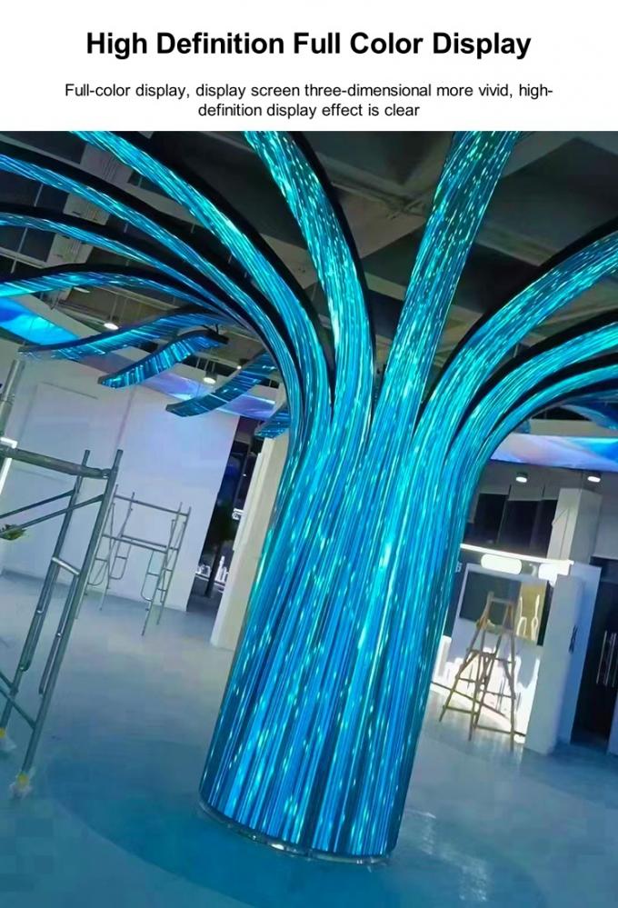 Evlere modern bir dokunuş eklemek için İçişleri Tasarımı Yaratıcı LED Ekran 7