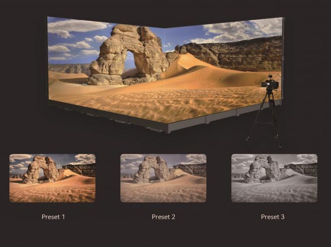 Film yapımı için yenilikçi kapalı LED Video Duvarı 5