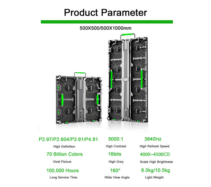 P3.91 Açık hava LED ekranı fiyatı sahne konserleri için LED video duvarı LED ekran kiralama 2