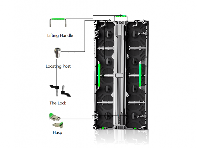 P3.91 Açık hava LED ekranı fiyatı sahne konserleri için LED video duvarı LED ekran kiralama 20