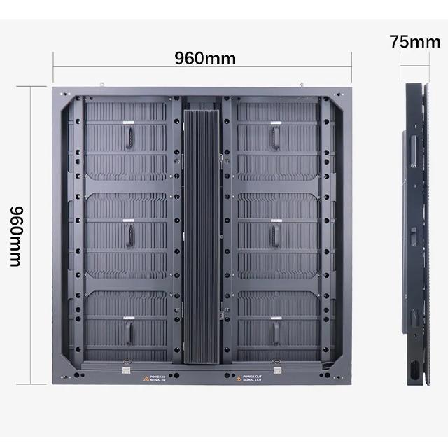 P8 Dış Reklam Dev LED Ekranı P2.5 P4 P5 P8 P10 DOOH LED Ekranı 1