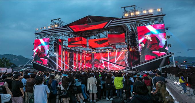 Açık Açık Kiralık LED Ekranı P2.976 P3.91 P4.81 HD Pantalla Led For Outdoor Indoor Concert Event Advertising Rental Screen 14