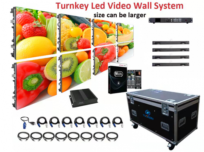 P3.91 P4.81Dışarıda Canlı Performans LED Ekran Kiralama LED Ekran Su geçirmez Sahne Yüksek Parlaklık Arkaplan Ekranı LED Duvar 1