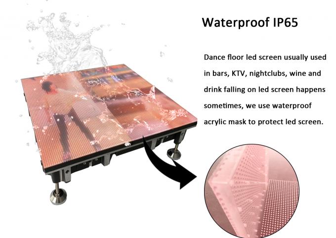 LED Ekranlar P4.81 Dans Alanı LED Ekran Sahne Kiralık Tahta Pantalla İç LED Ekran 5