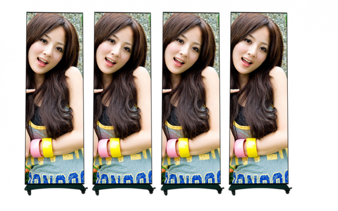 HD Hareketli LED Poster Ekranı Kapalı Açık Yer Durağan P1.8 P2 Katlanabilir LED Poster Ekranı P2.5 Led Ekran Posteri 2