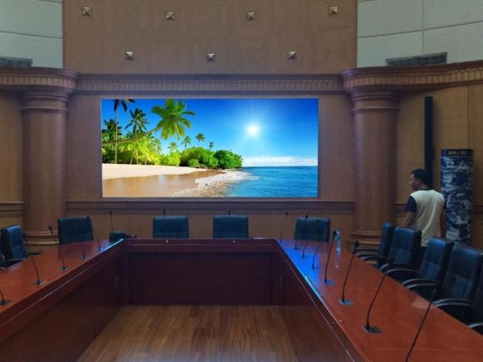 Su geçirmez COB İç mekan Küçük Piksel Pitch P0.6 P0.7 P0.9 P1.25 Mikro İnce Kilise LED Video Duvar Ekran Paneli 3