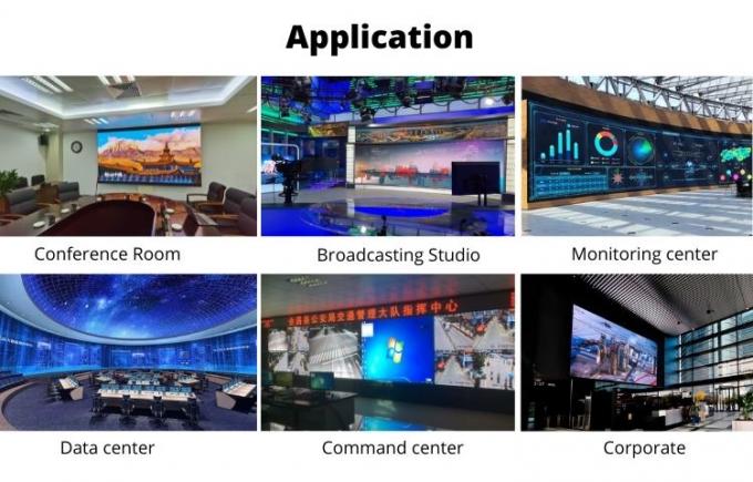 Su geçirmez COB İç mekan Küçük Piksel Pitch P0.6 P0.7 P0.9 P1.25 Mikro İnce Kilise LED Video Duvar Ekran Paneli 8