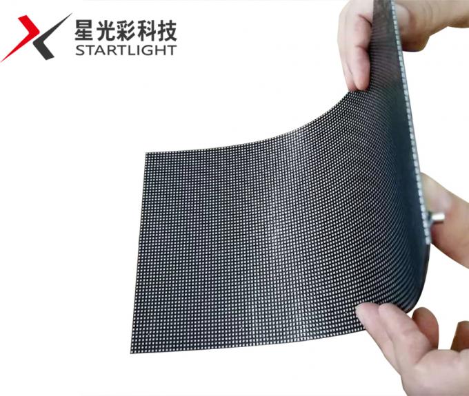 P1.5 P2.5 P4 Led Yumuşak Ekran İç Kapalı Dış Kapalı Yumuşak Dikey Esnek Reklam Ekranı 3