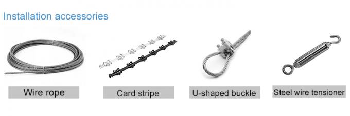 Esnek LED Perde Ekranı Net Ekran Piksel LED Nokta Işığı LED Mesh Ekranı Medya Cephesi için 2