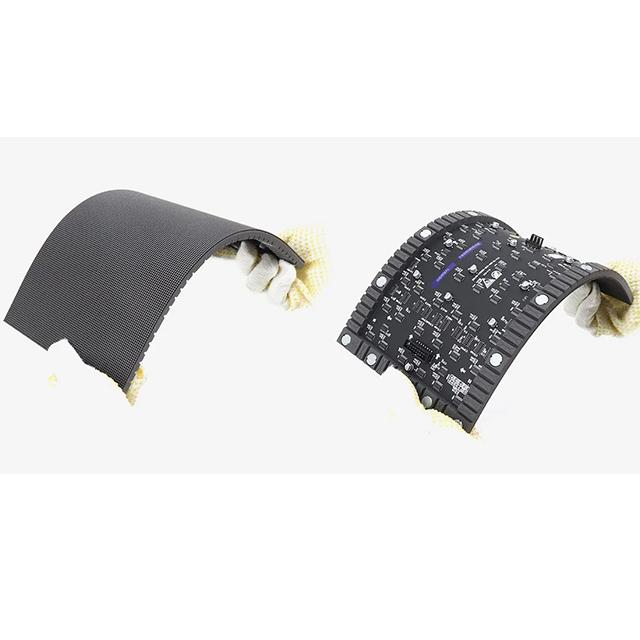 Özelleştirilebilir Yumuşak LED Ekran Televizyon Ekranı P3 İç mekan Esnek LED Panel Seksi Ekran Fiyatı 0