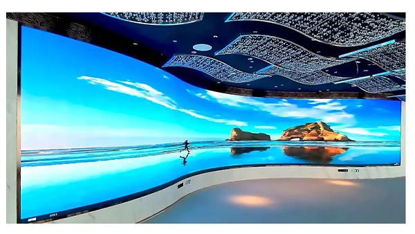 Özelleştirilebilir Yumuşak LED Ekran Televizyon Ekranı P3 İç mekan Esnek LED Panel Seksi Ekran Fiyatı 4