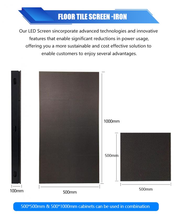 3D Sahne Dans Pisti Paneli Ekran Etkileşimli LED Zemin Döşemesi Ekran P2.6 P2.97 P3.91 Led Ekran 7