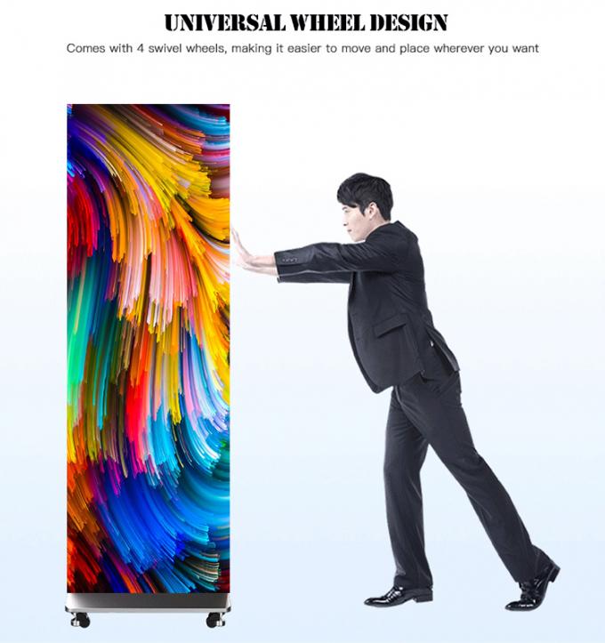 P2.5 Katlanabilir LED poster İç Mekan LED Poster Reklam Ürün Gösterimi 7