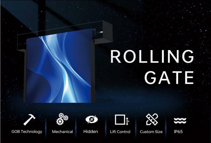 GOB Yuvarlanabilir LED Ekranı LED Duvar LED Panel LED İşaret LED Pano LED Ekranı 0