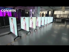 Eğitim salonu için alumiframe alaşımlı interaktif akıllı HD 2K 4K LED ekran TV 145 inç