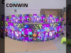 Özelleştirilebilir Yumuşak LED Ekran Televizyon Ekranı P3 İç mekan Esnek LED Panel Seksi Ekran Fiyatı