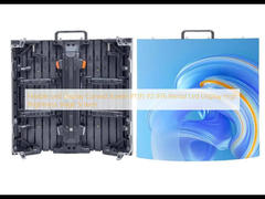 Esnek LED Ekran Eğimli Ekran P1.95 P2.976 Kiralama LED Ekran Yüksek Parlaklık Sahne Ekranı